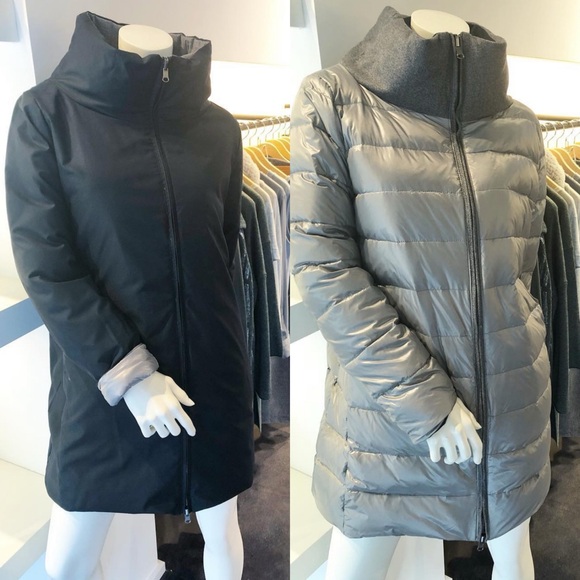 Amina Rubinacci Reversible Weatherproof Coat Sz 40 (~M) - Picture 2 of 8